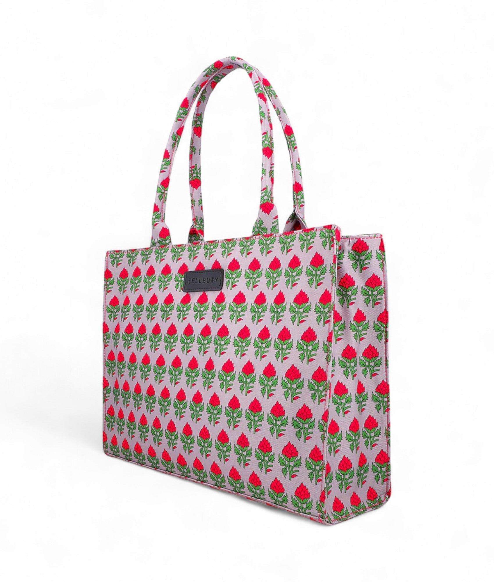 Berry Print Tote Bag