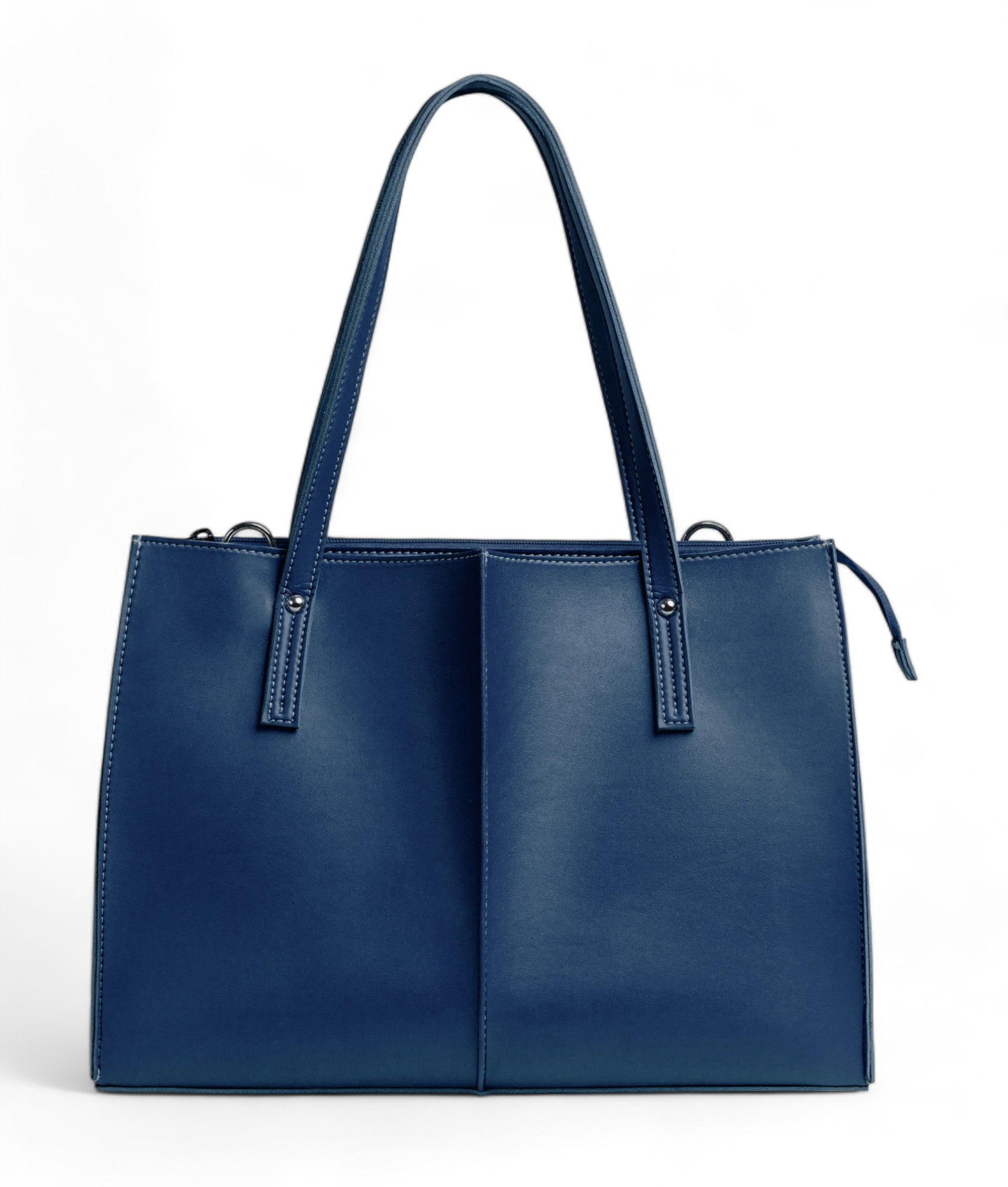 Blue Work Tote Bag