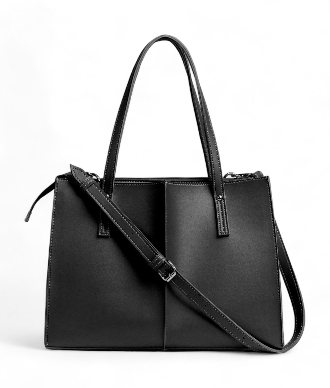 Black Work Tote Bag