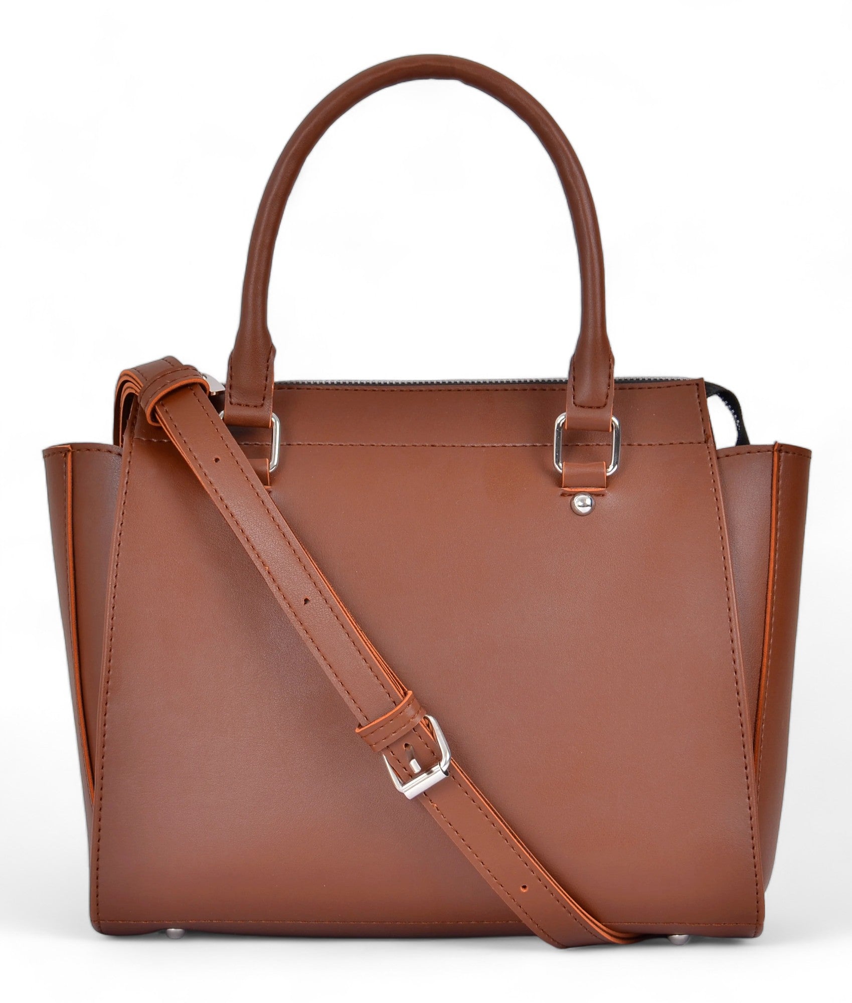 Horse Brown Classic Top-Handle Bag