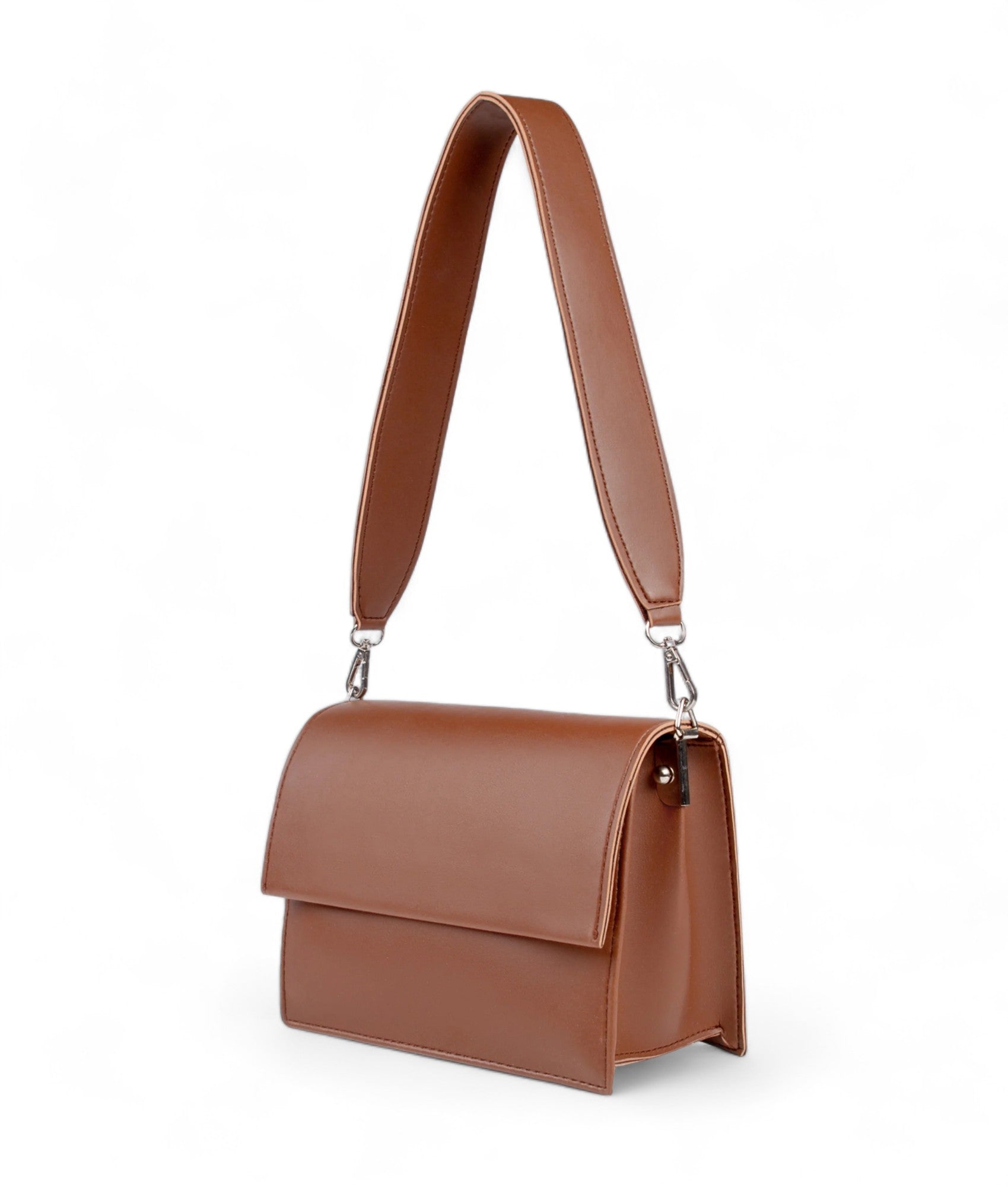 Brown Mini Cross-Body Bag