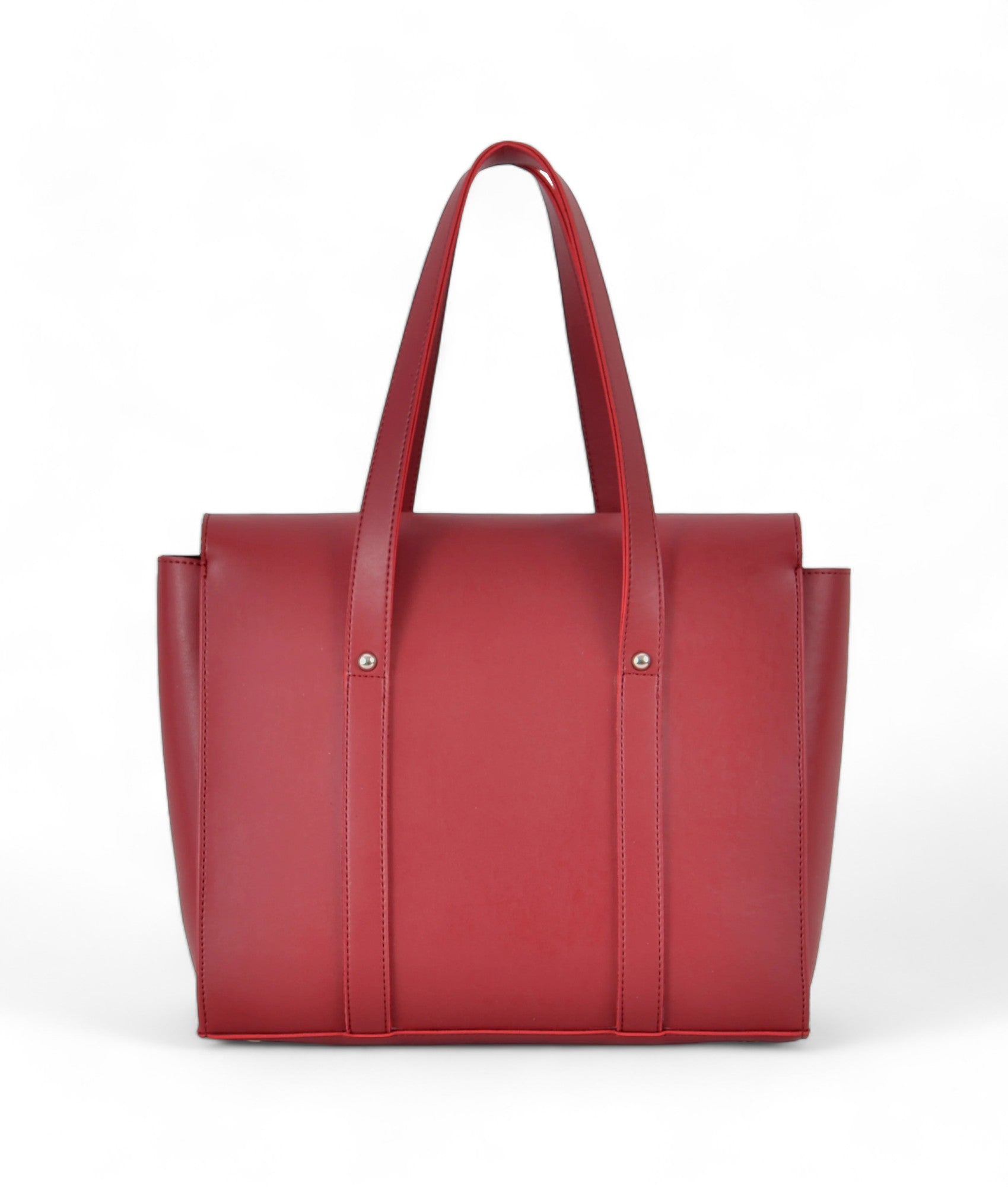 Maroon Carry-All Satchel Bag