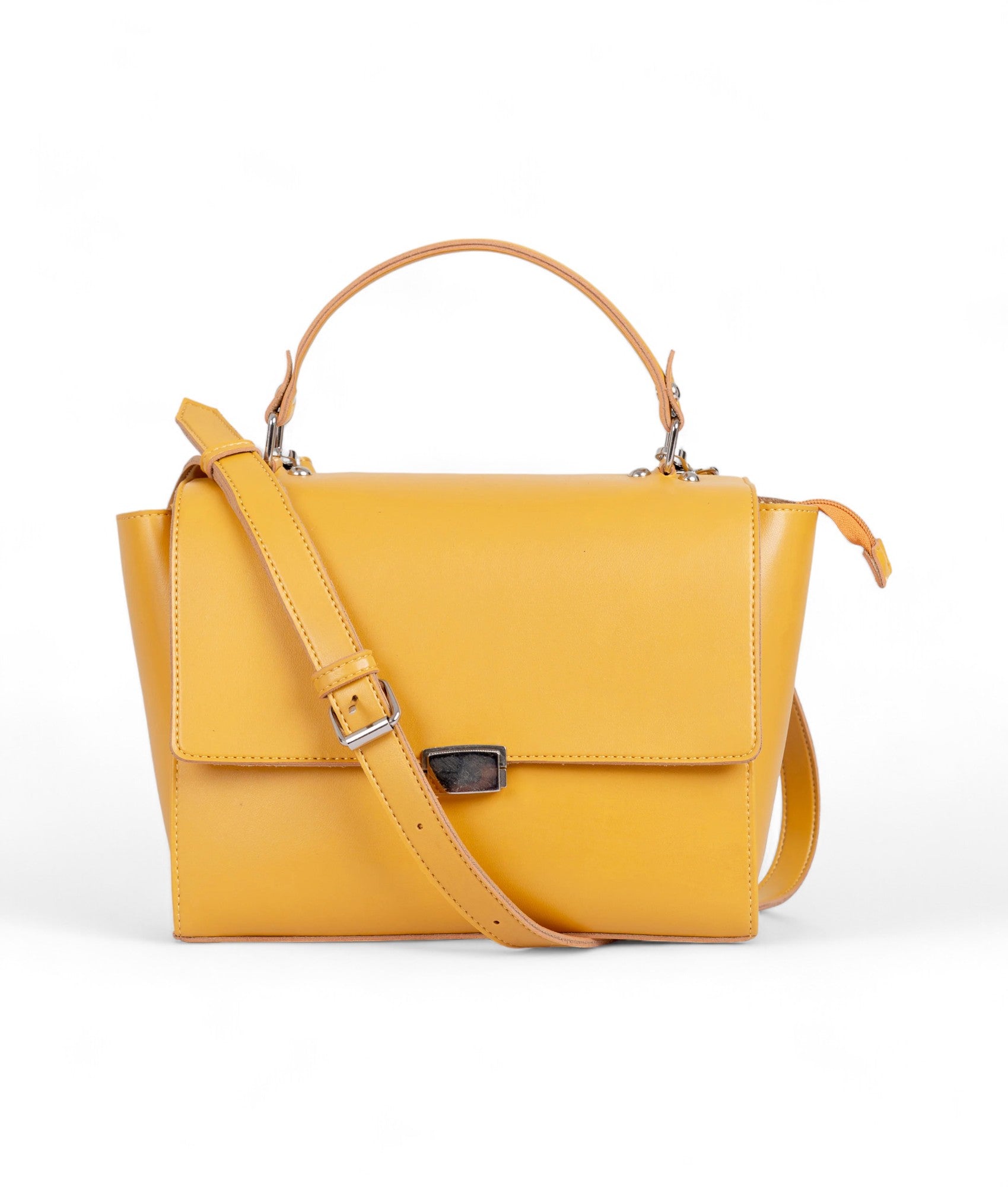 Yellow Mini Messenger Bag