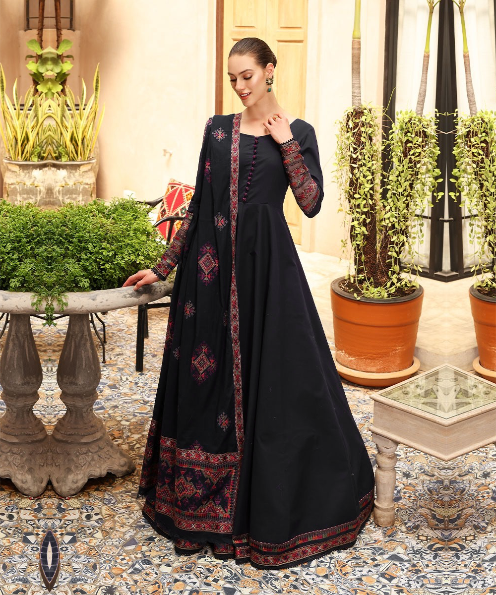 Bareeze Dhanak 3PC Embroidered With Dhanak Shawl Embroidered-132