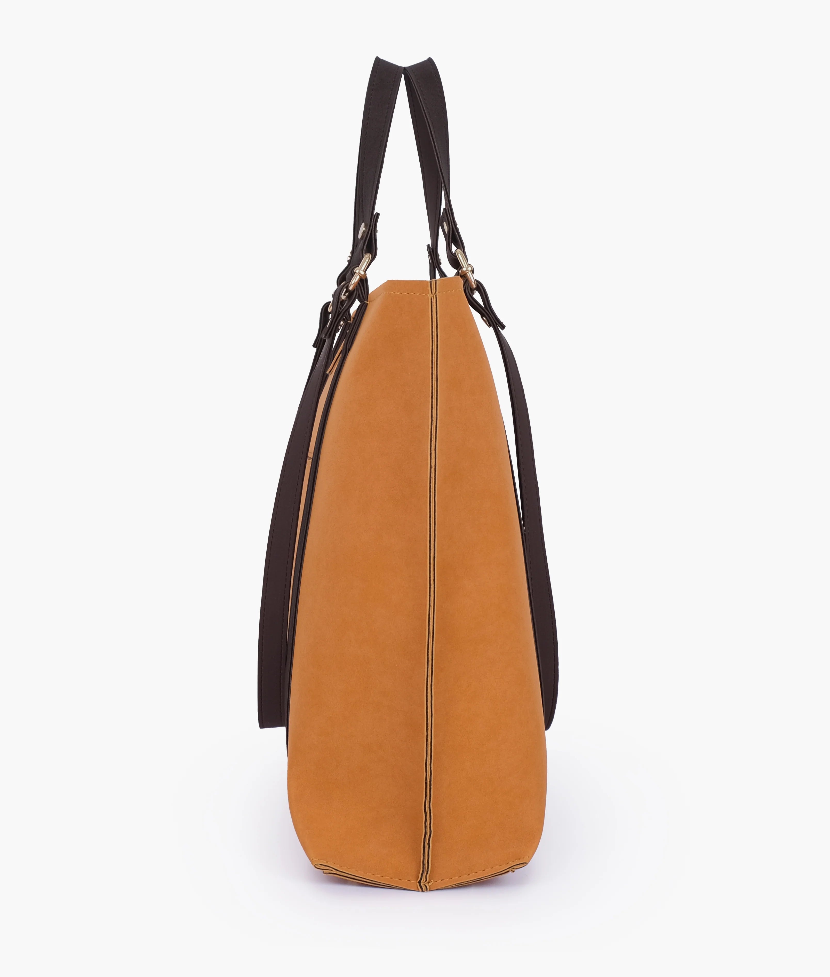 Mustard Double Handle Tote Bag