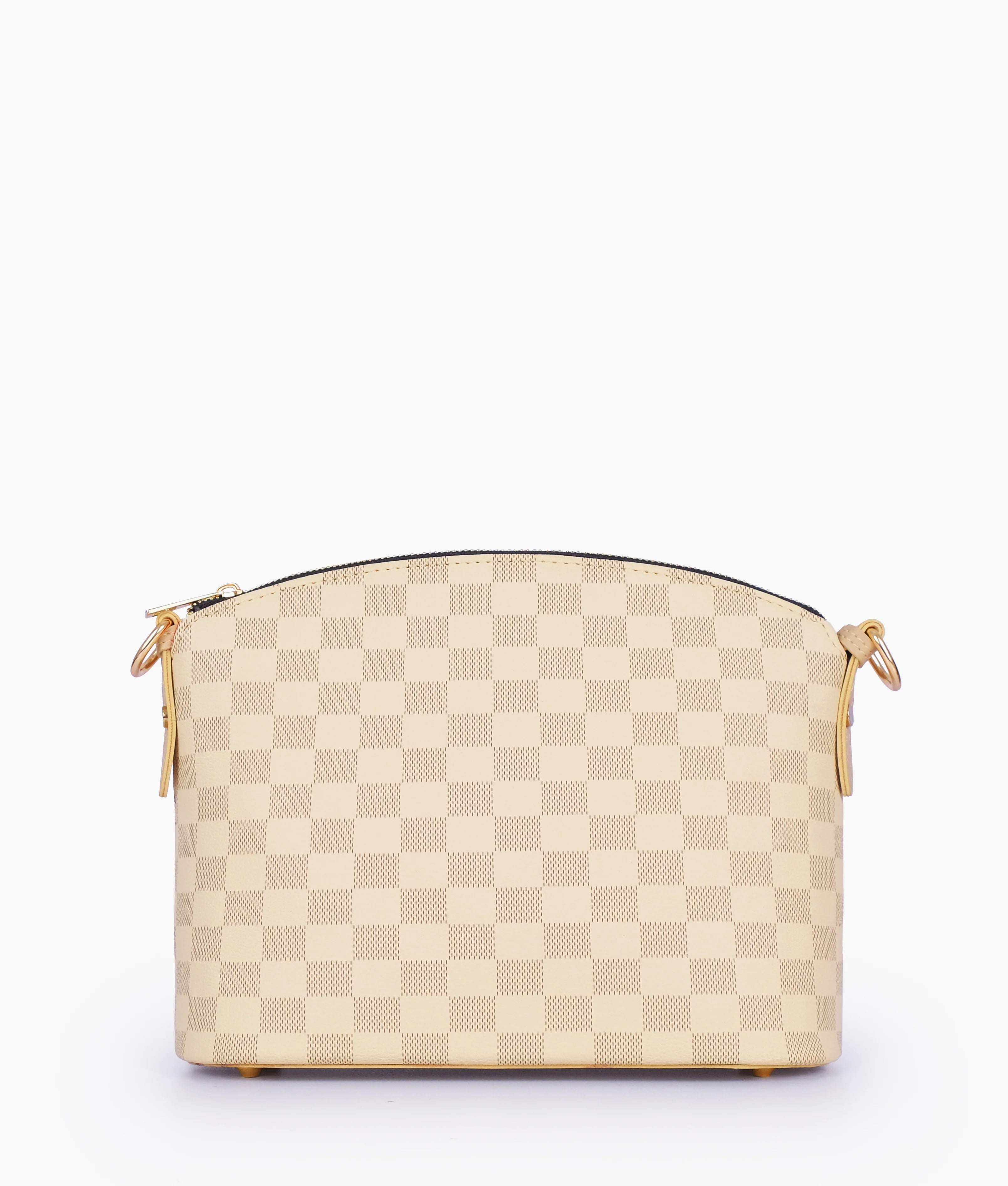 Off-White checkered dome cross-body bag